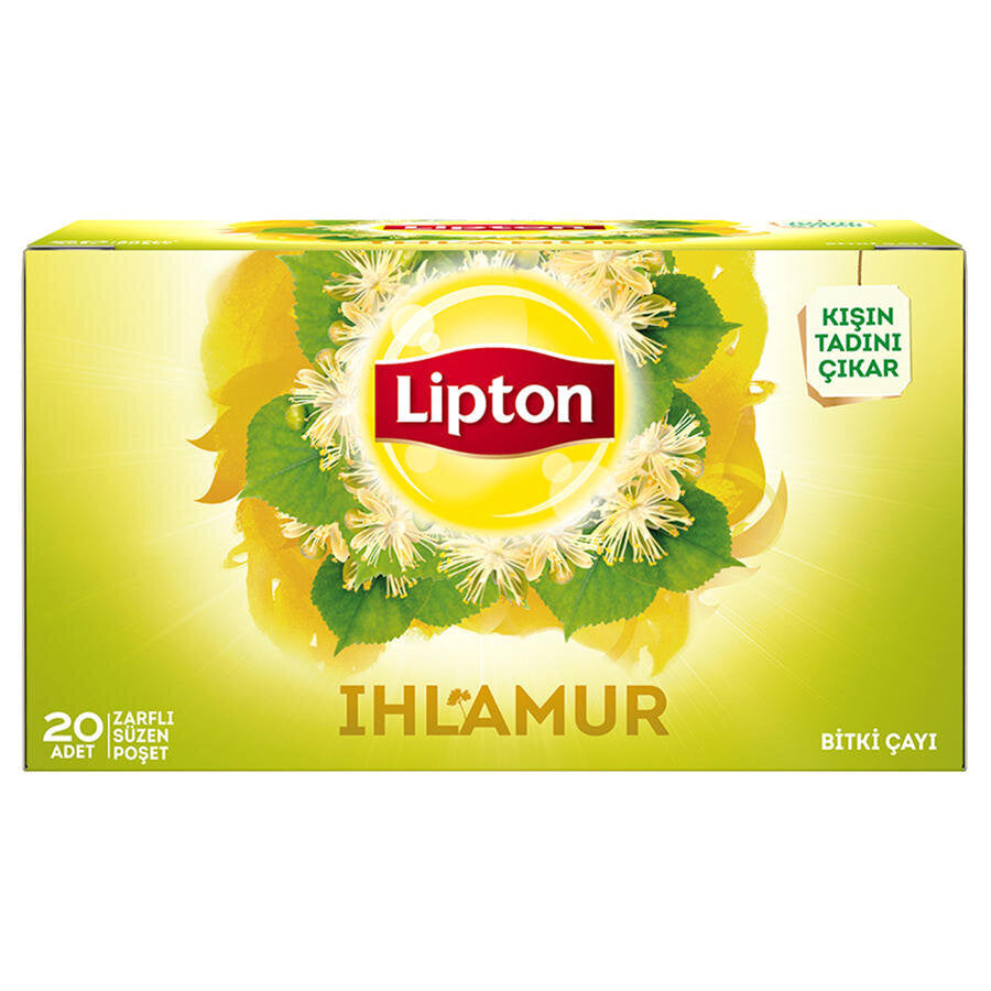 Lipton Ihlamur Bitki Çayı 20'li x 12 Paket 1 Koli