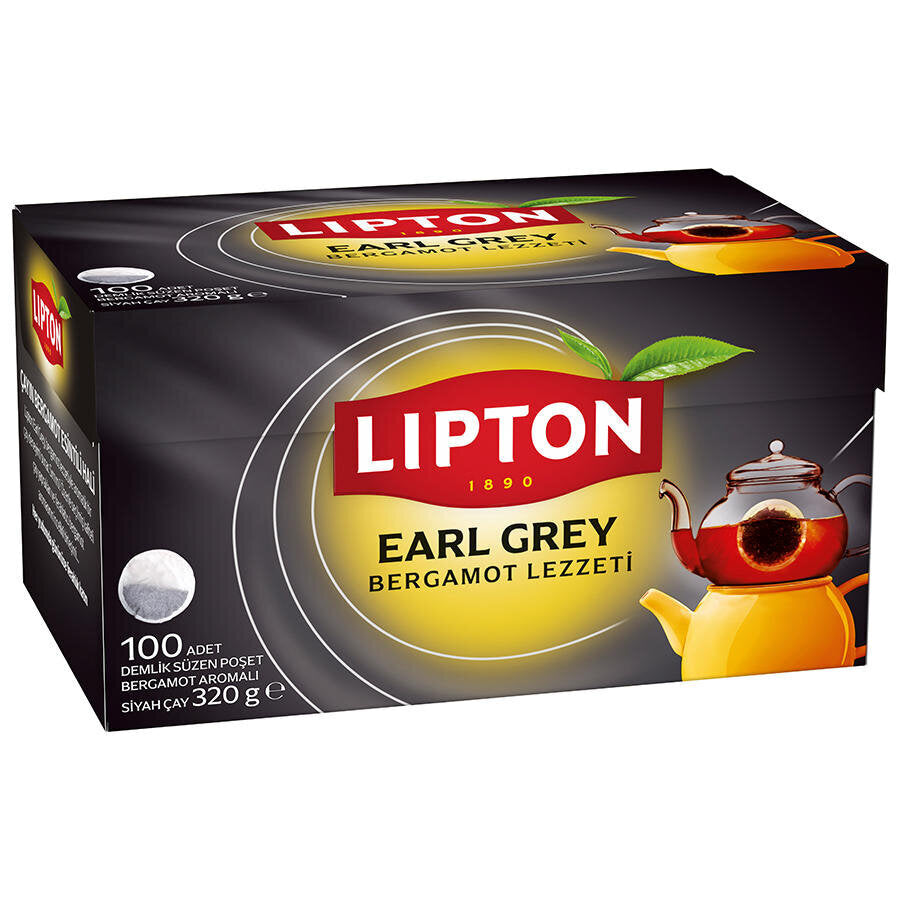 Lipton Earl Grey Demlik Poşet Çay 100'lü