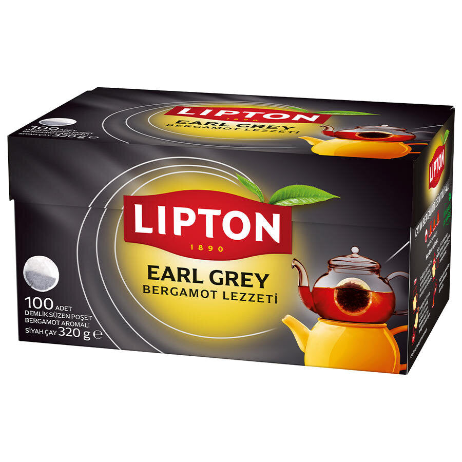Lipton Earl Grey Demlik Poşet Çay 100'lü
