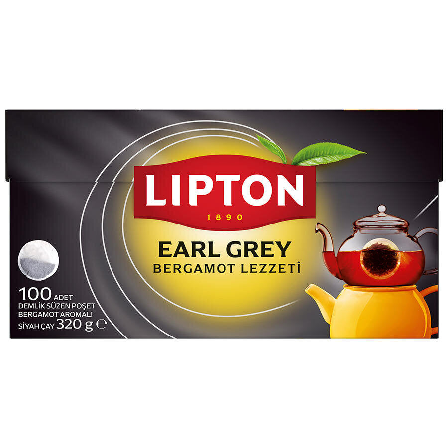 Lipton Earl Grey Demlik Poşet Çay 100'lü