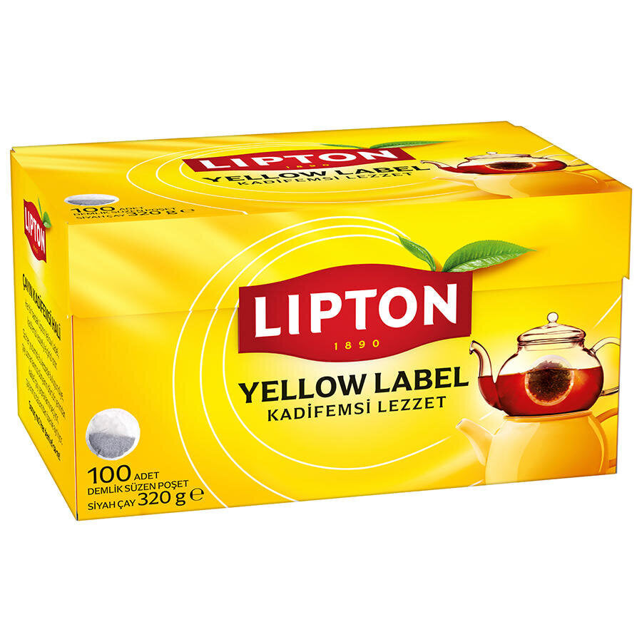 Lipton Yellow Label Demlik Poşet Çay 100'lü