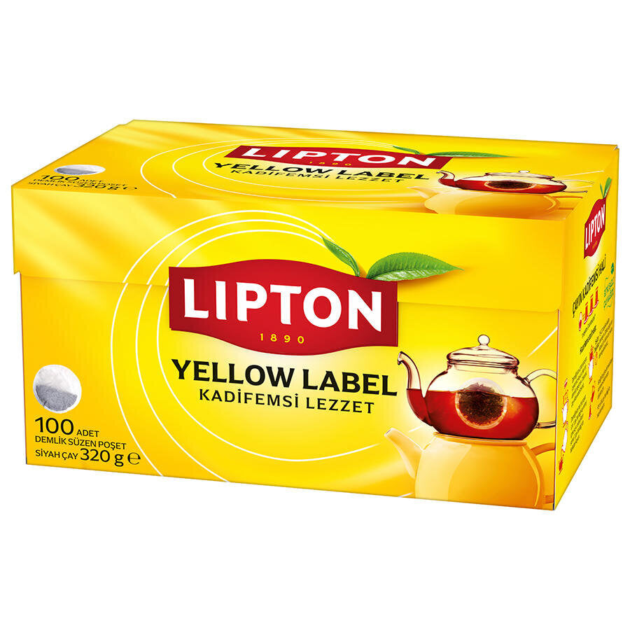 Lipton Yellow Label Demlik Poşet Çay 100'lü