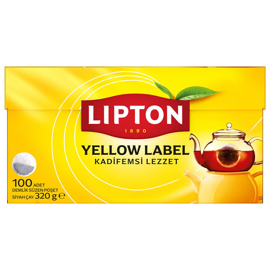 Lipton Yellow Label Demlik Poşet Çay 100'lü