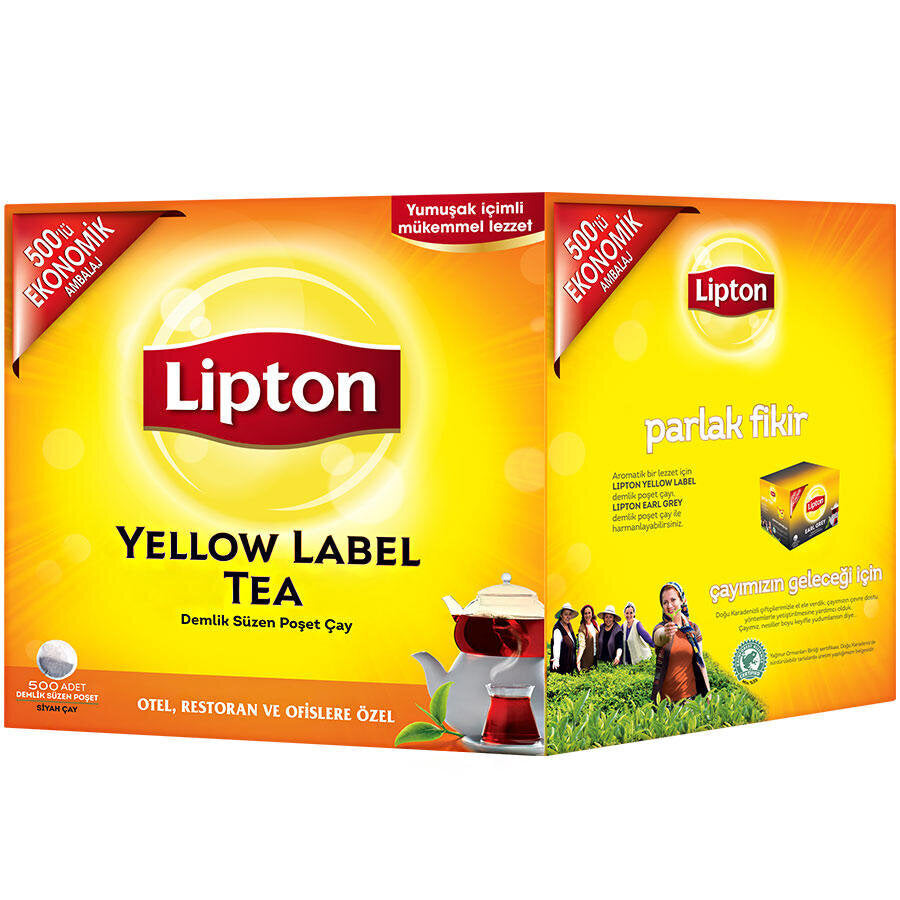 Lipton Yellow Label Demlik Poşet Çay 500'lü