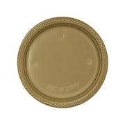 Lüks Plastik Tabak Gold 22 cm - 25 Adet