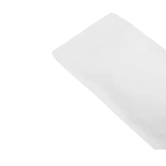 Mat Beyaz Alüminyum Kilitli Doypack, 20 x 30 + 10 CM