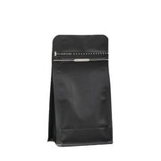 Mat Siyah Metalize Kilitli Flat Bottom 11.5x21.5x8 cm - 250 gr