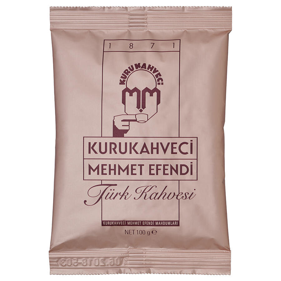 Kurukahveci Mehmet Efendi Türk Kahvesi 100 g x 25'li
