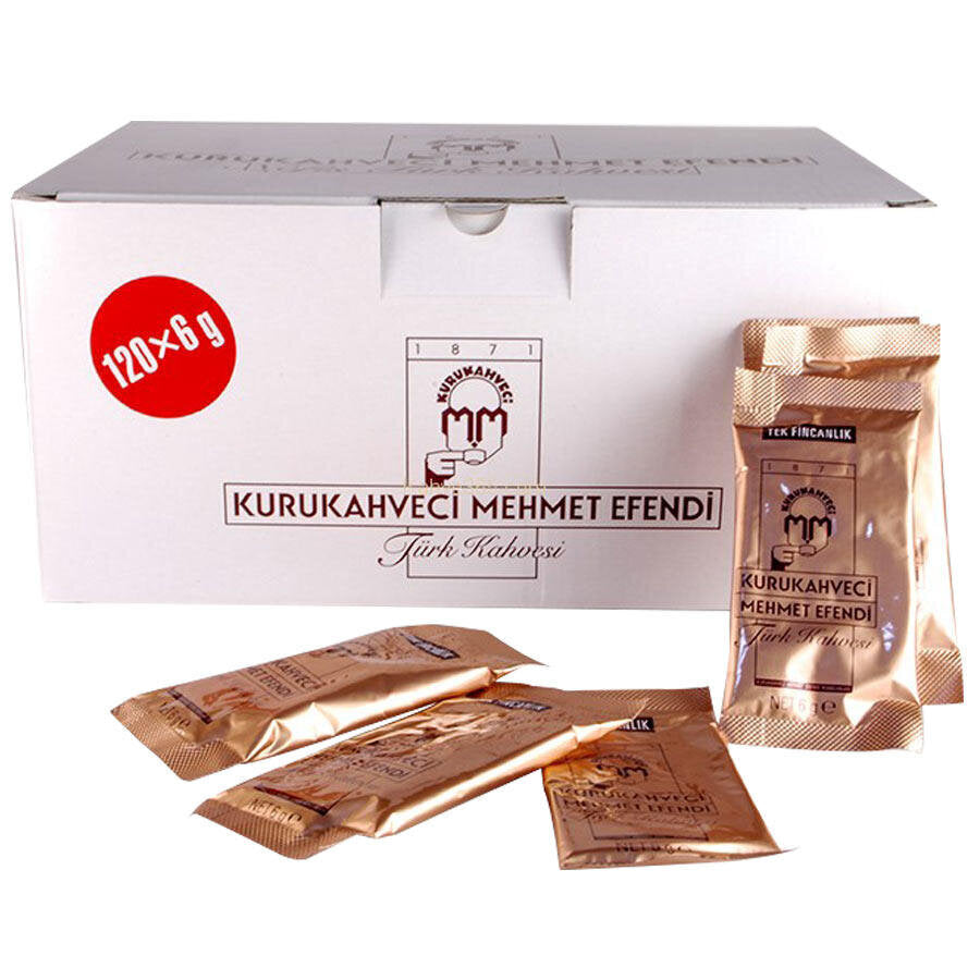 Kurukahveci Mehmet Efendi Türk Kahvesi 6 g x 120'li