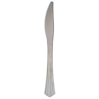 Metal Görünümlü Plastik Bıçak