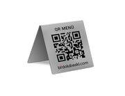 Metal QR Karekod Menü Standı