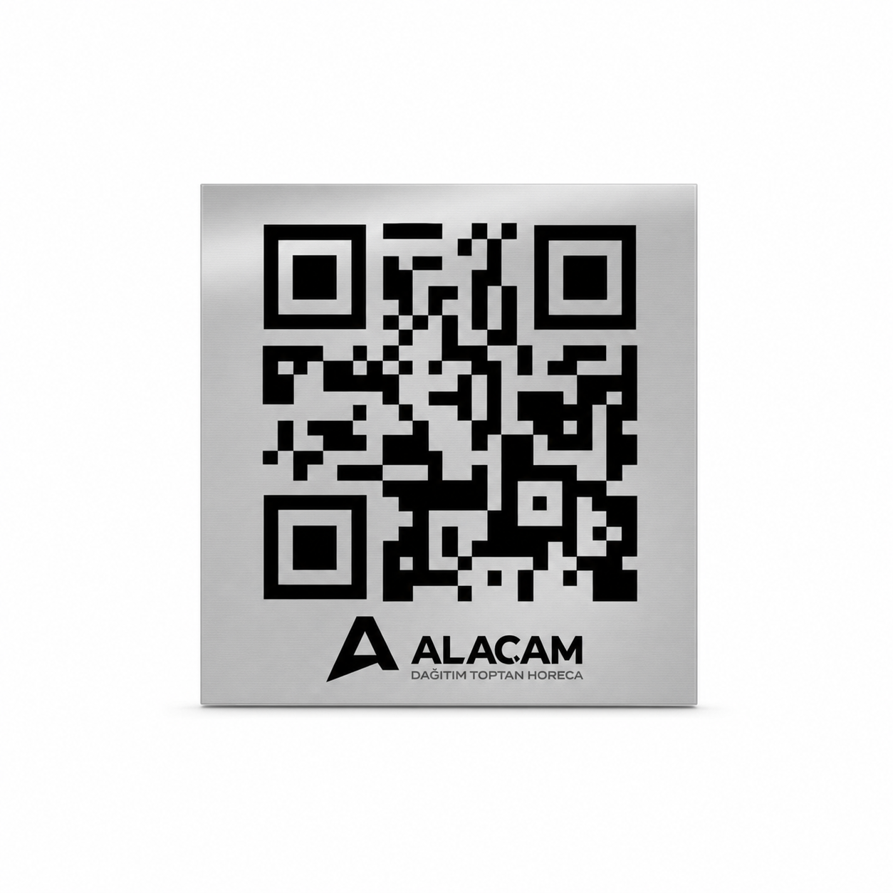 Metal QR Kod Menü