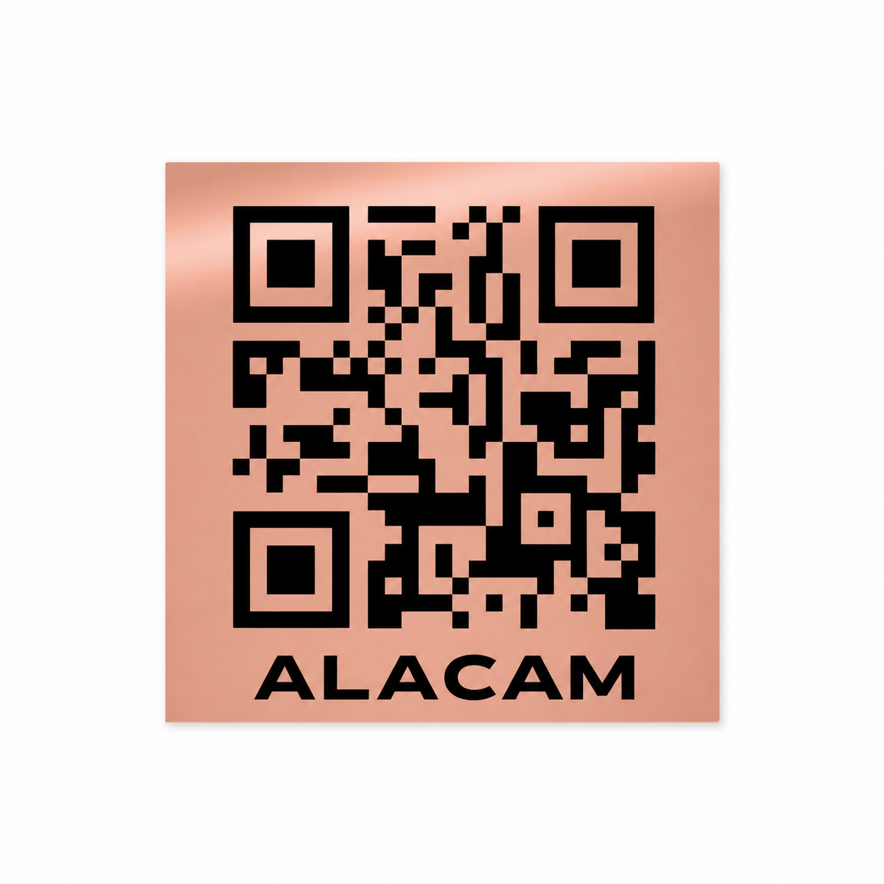 Metal QR Kod Menü