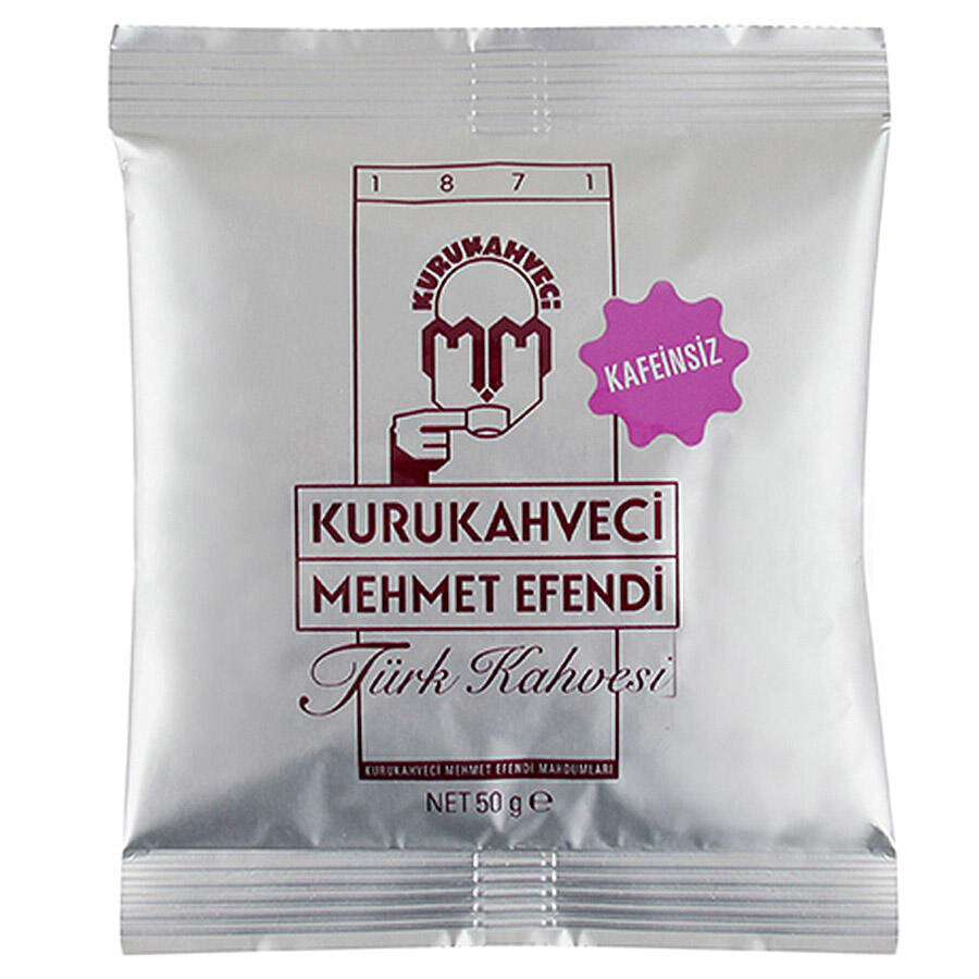 Kurukahveci Mehmet Efendi Kafeinsiz Türk Kahvesi 50 g