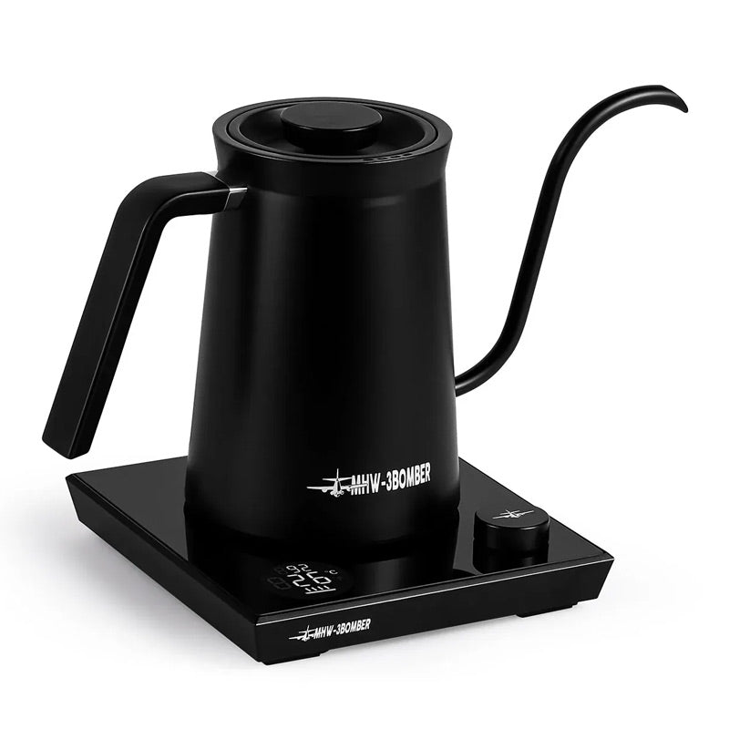 MHW-3Bomber BK6054B-OS Pour Over Isı Ayarlı Kettle, 600 ml, Elektrikli, Siyah