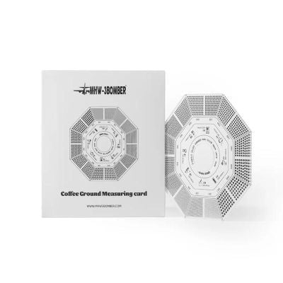 MHW-3Bomber C5626 Kahve Öğütüm Boyutu Ölçüm Kartı, 17 gr, 10 cm