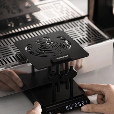 MHW-3Bomber CWS5800 Kahve Makinesi Tartı Standı, Siyah