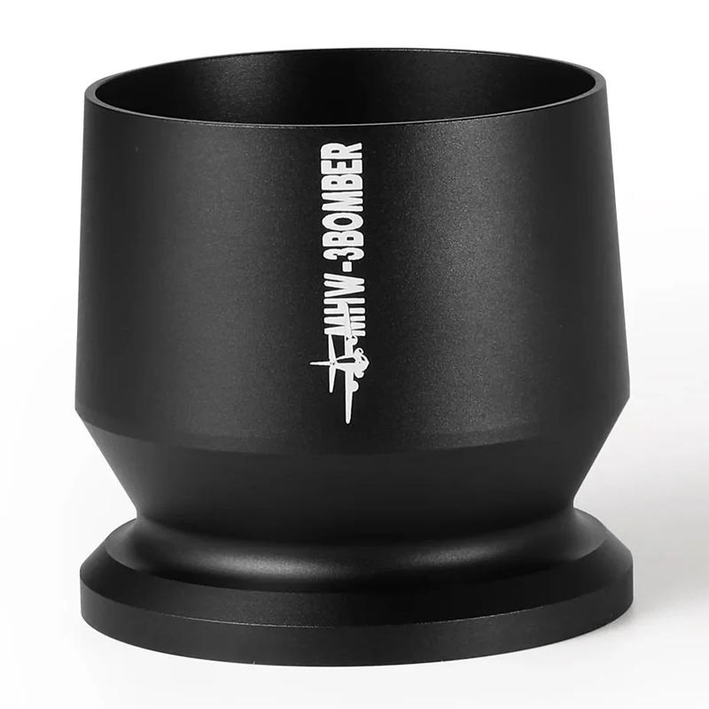 MHW-3Bomber DR5508B Kahve Dozajlama Halkası, 58 mm, Siyah