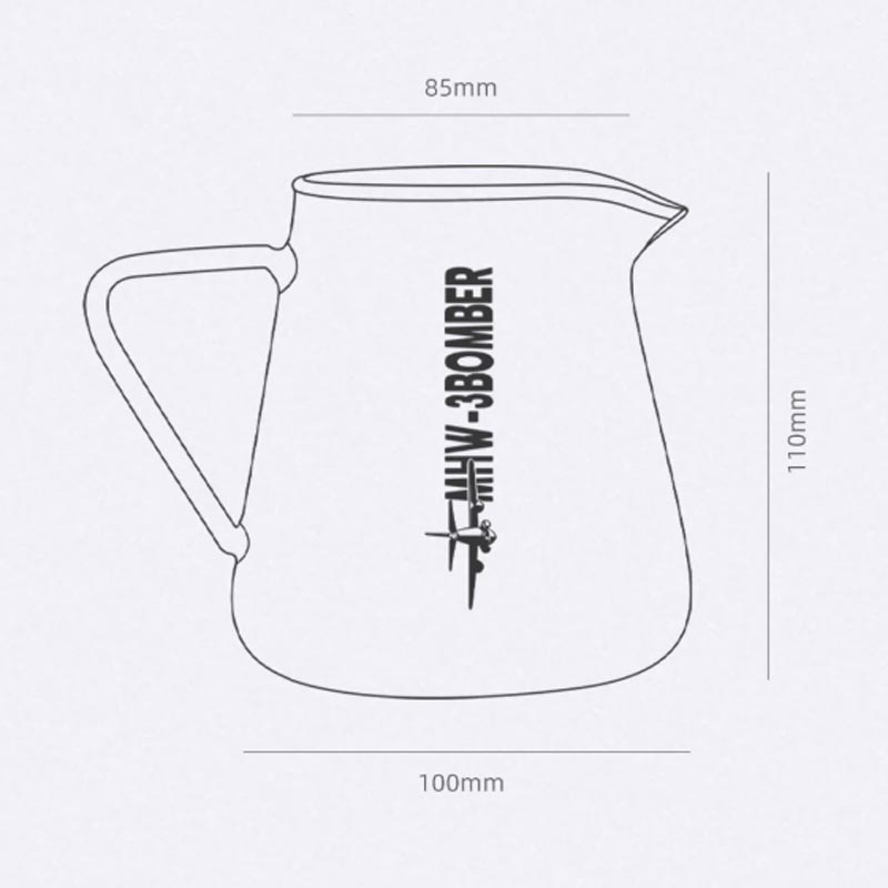 MHW-3Bomber G5096 Kahve Servis Potu, 500 ml