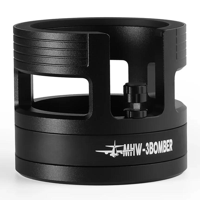 MHW-3Bomber T5839-OS Yu Series Portafiltre Tutucu, 58.35 mm, Siyah