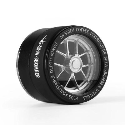 MHW-3Bomber T5848-OS Macaron Tamper, 58.35 mm, Siyah