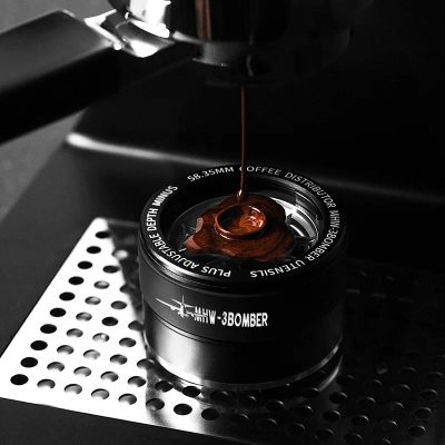 MHW-3Bomber T5848-OS Macaron Tamper, 58.35 mm, Siyah