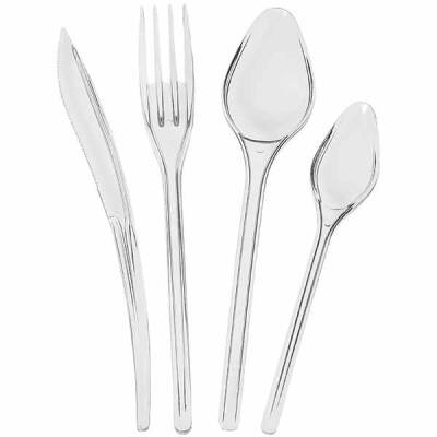 Modern Lüks Plastik Çatal 4,8 gr