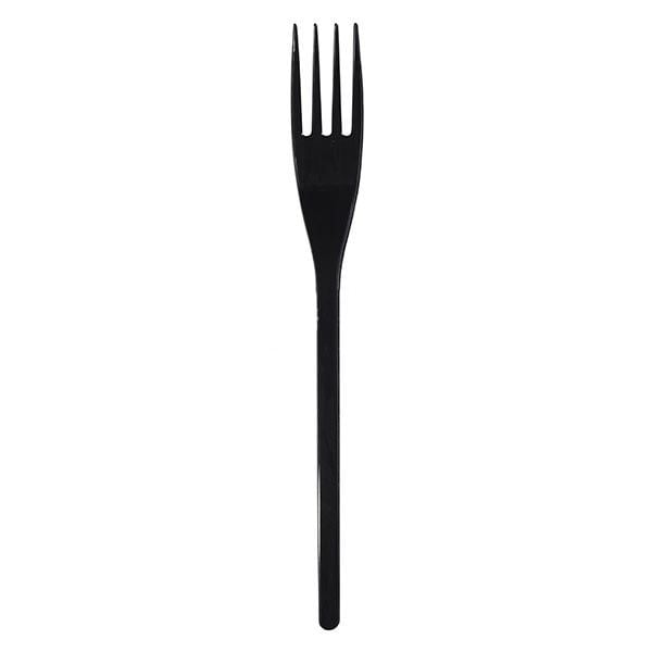 Siyah Uzay Plastik Çatal