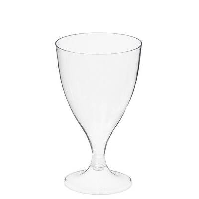 Modern Plastik Şarap Kadehi 150 cc