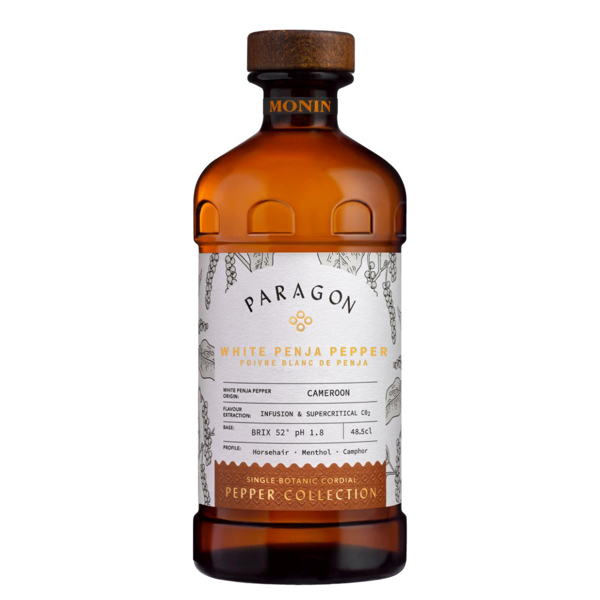 Monin Paragon - White Penja Pepper 485 ml