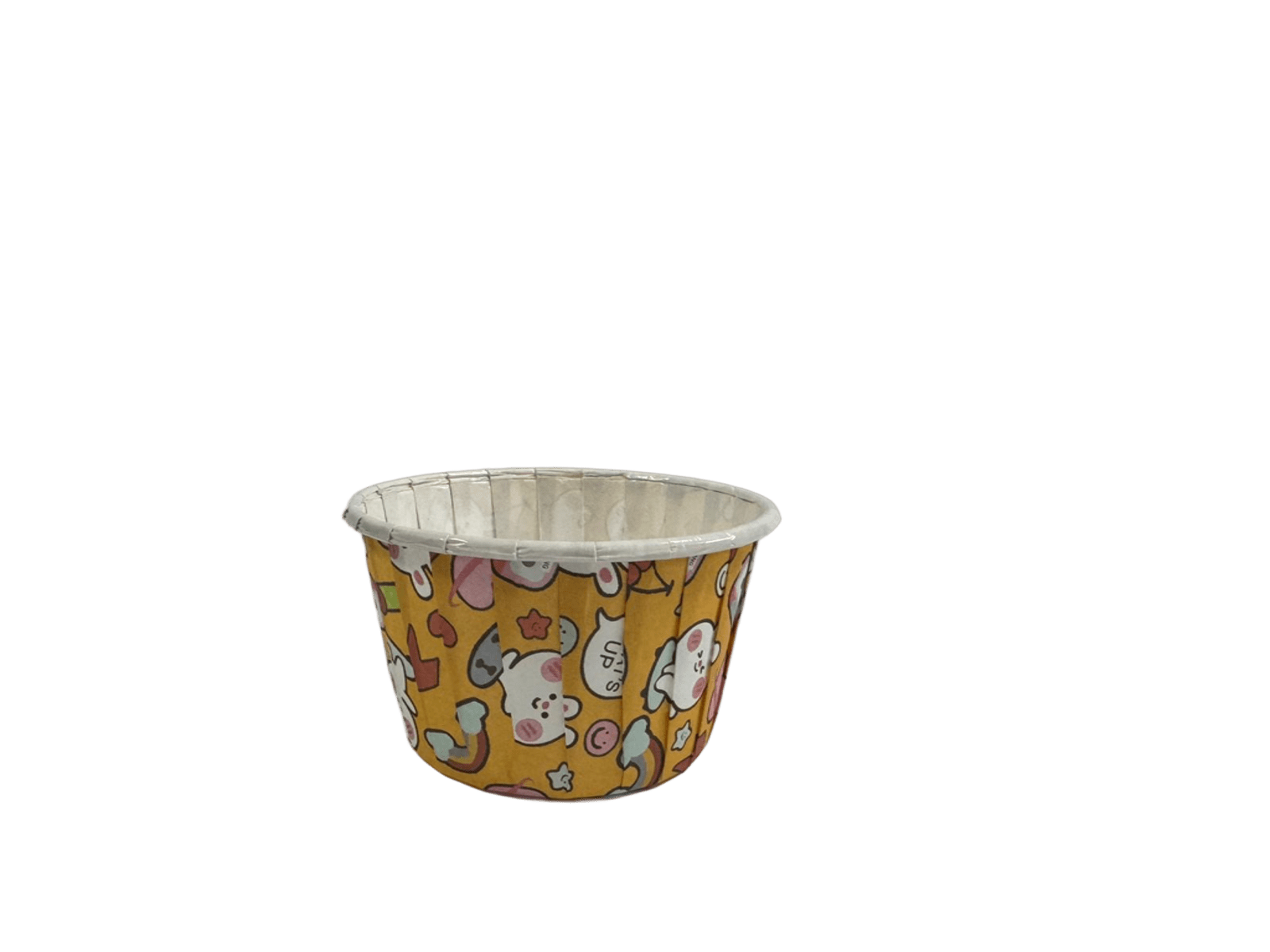 Muffin Cupcake Kapsülü Tavşan Desenli  50 Adet