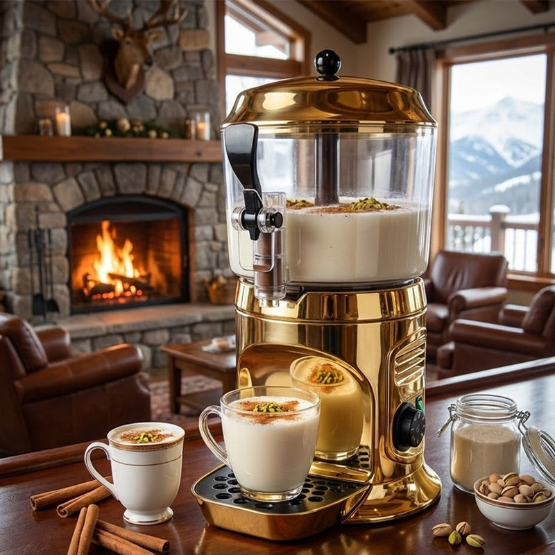 Myco SC-5 Lux Sıcak Çikolata ve Sahlep Makinesi, 5 L, Gold