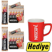 Nescafe 2'si 1 Arada Kahve 10 gr 56'lı Paket 2 Adet + Nescafe Kupa Tekli Hediye