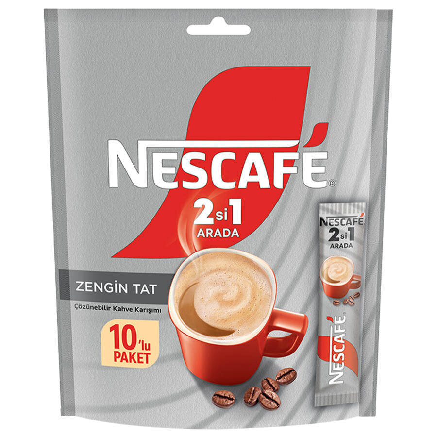 Nescafe 2'si 1 Arada Kahve 10 gr 10'lu