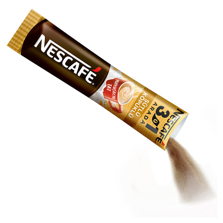 Nescafe 3'ü 1 Arada Sütlü Köpüklü 17,5 gr 72'li