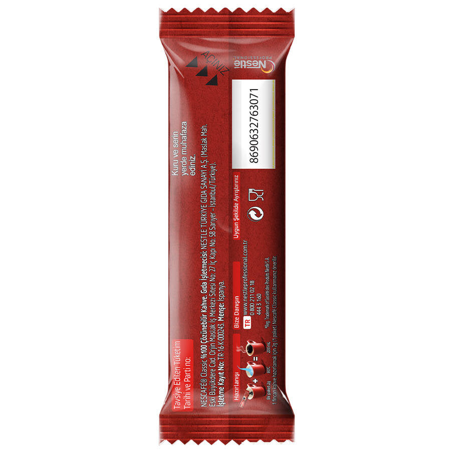 Nescafé Classic Çözünebilir Kahve 2 g 200'lü