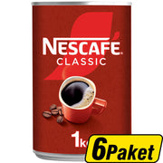Nescafe Classic Kahve Teneke Kutu 1 kg 6 Paket - Koliyle Al Kazan