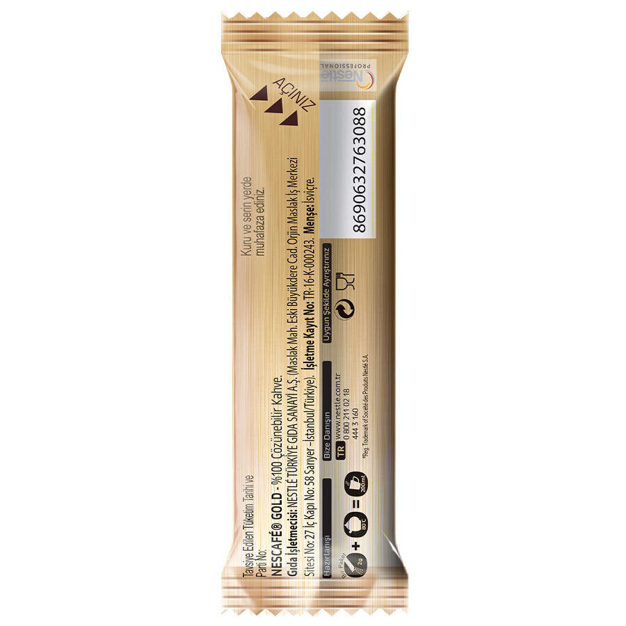 Nescafe Gold Stick Kahve 2 g 100'lü