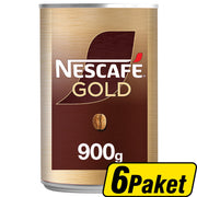 Nescafe Gold Kahve Teneke Kutu 900 gr 6 Paket - Koliyle Al Kazan