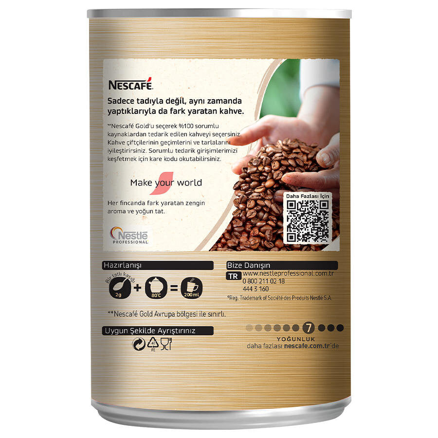 Nescafe Gold Kahve Teneke Kutu 900 gr 6 Paket - Koliyle Al Kazan