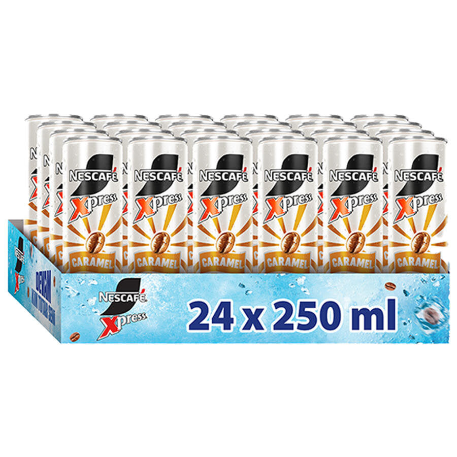 Nescafe Xpress Caramel 250 ml 24'lü