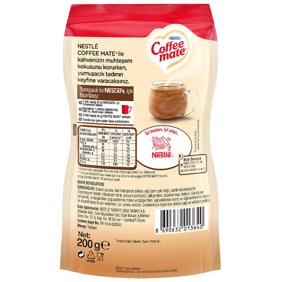 Nestle Coffee Mate Doypack Kahve Beyazlatıcı 200 g