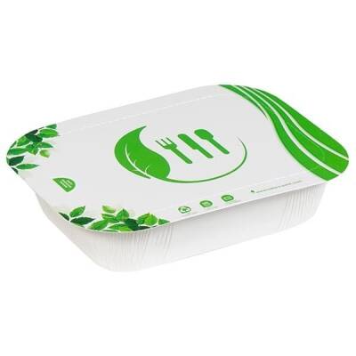 NP06 Sıcağa Dayanıklı Karton Gıda Kabı 187x137 mm Y:45 mm