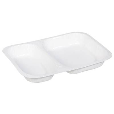 NP09 Sıcağa Dayanıklı 2 Gözlü Karton Gıda Kabı