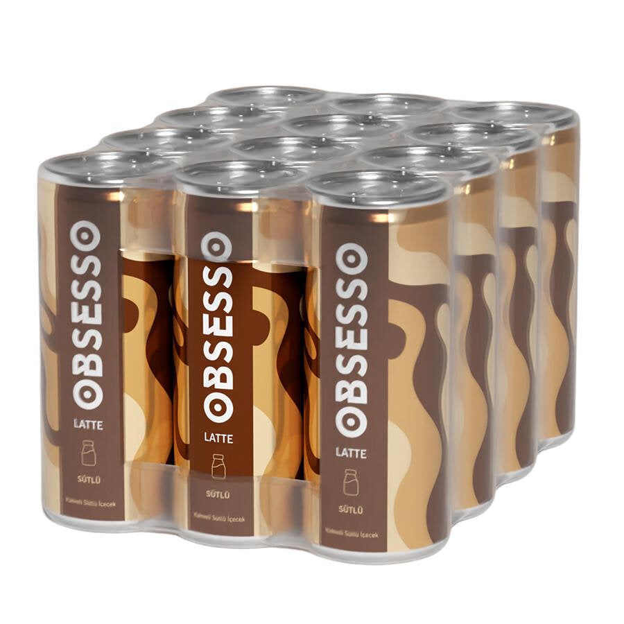 Obsesso Latte Soğuk Kahve 250 ml x 12'li