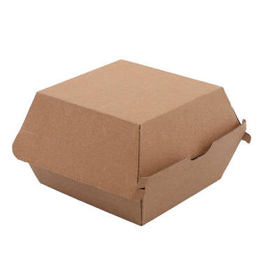 Oluklu Mukavva Hamburger Kutusu 10x10x8 cm