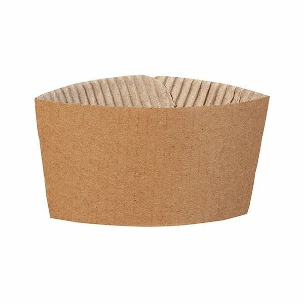 8 - 9 - 12 oz Kraft Karton Bardak Kılıfı (Sleeve)