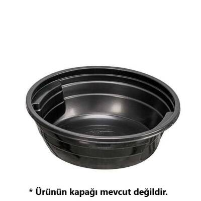 Özge Plastik 14 oz Siyah Çorba Kasesi 350 cc