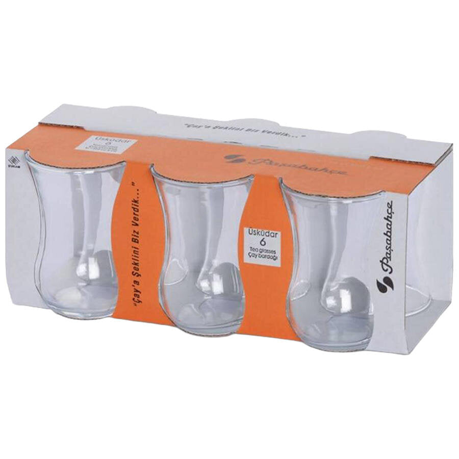 Paşabahçe 42021 Üsküdar Çay Bardağı 120 ml 6'lı