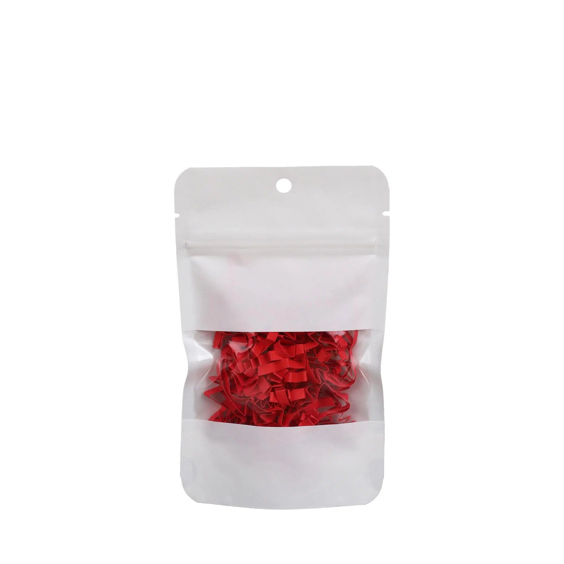 Pencereli Beyaz Doypack 8,5x14,5 cm - 100 Adet